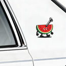 Funny Watermelon Nail Sticker for Car Laptop Water Bottle Skateboard Luggage