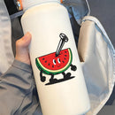 Funny Watermelon Nail Sticker for Car Laptop Water Bottle Skateboard Luggage