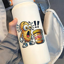 Surprised Peanut Butter Sticker for Car Laptop Water Bottle Skateboard Notebook