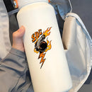 SDG Turbo Flame Sticker for Car Laptop Water Bottle Skateboard Toolbox