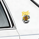 Good Day Street Sunflower Sticker for Car Laptop Water Bottle Skateboard