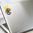 Good Day Street Sunflower Sticker for Car Laptop Water Bottle Skateboard