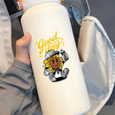 Good Day Street Sunflower Sticker for Car Laptop Water Bottle Skateboard