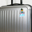Fire Flammable Cartoon Sticker for Car Laptop Water Bottle Skateboard Luggage
