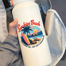 Vinyl Sunshine Beach Sticker for Laptop Water Bottle Car Notebook Summer