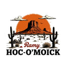 Vinyl Ramy Hoc O Moick Sticker for Laptop Water Bottle Car Notebook Desert