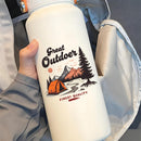 Vinyl Great Outdoor Tent Sticker for Laptop Water Bottle Car Notebook Camping