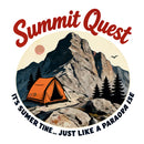 Vinyl Summit Quest Sticker for Laptop Water Bottle Car Notebook Camping