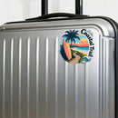Vinyl Coastal Trail Sticker for Laptop Water Bottle Car Notebook Surf