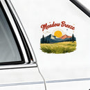 Vinyl Meadow Breeze Sticker for Laptop Water Bottle Car Notebook Outdoor