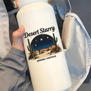 Vinyl Desert Starry Sticker for Laptop Water Bottle Car Notebook Adventure