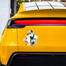 Fox Boy Stickers Self-adhesive Personalized for Luggage Window Refrigerator