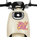 Stay Cool Stickers Personalized Customizable for Window Thermos Luggage Laptop