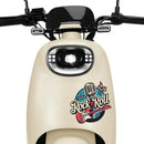 Rock Roll Stickers Personalized Customizable for Thermos Luggage Window Wall