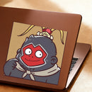 Animated Character Stickers Personalized No bubbles for Refrigerator Laptop