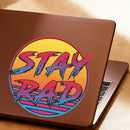 Stay Rad Stickers Customizable Personalized for Thermos Refrigerator Window