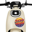 Stay Rad Stickers Customizable Personalized for Thermos Refrigerator Window