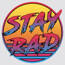 Stay Rad Stickers Customizable Personalized for Thermos Refrigerator Window