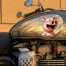Cute Pig Stickers Self-adhesive Customizable for Luggage Car windows Laptop