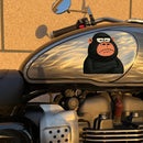 Speechless Gorilla Sticker Self-adhesive Sunproof for Thermos Luggage Window