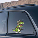 Dinosaur Soldier Stickers Self-adhesive Personalized for Laptop Refrigerator