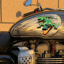 Fierce Crocodile Sticker Self-adhesive No bubbles for Window Thermos Motorcycle
