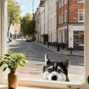 Siberian Husky Stickers Self-adhesive Sunproof for Luggage Car windows Laptop