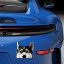 Siberian Husky Stickers Self-adhesive Sunproof for Luggage Car windows Laptop