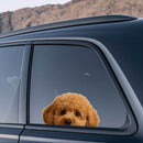 Teddy bear Dog Stickers Waterproof Self-adhesive for Refrigerator Luggage Window