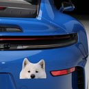 Samoyed Dog Stickers Self-adhesive Personalized for Laptop Luggage Refrigerator