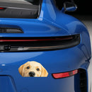 Labrador Retriever Stickers No bubbles Sunproof for Luggage Glass Laptop Wall
