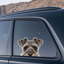 Schnauzer Dog Stickers Self-adhesive Personalized for Luggage Glass Refrigerator