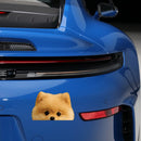 Pomeranian Dog Stickers Self-adhesive Customizable Sunproof for Laptop Wall