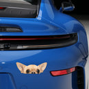 Chihuahua Dog Stickers Customizable No bubbles for Luggage Thermos Car windows