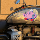 Pink Popeye Sticker Customizable No bubbles for Luggage Thermos Refrigerator