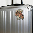 Hip Hop Money Cross Hand Vinyl Sticker for Car Laptop Skateboard Luggage Cool