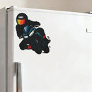 SHOEI Helmet Rider Vinyl Sticker for Car Helmet Laptop Skateboard Luggage Biker