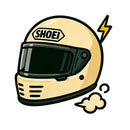 SHOEI Helmet Vinyl Sticker for Car Helmet Laptop Skateboard Luggage Racing