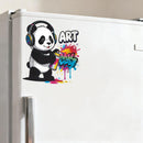 Panda Graffiti Art Vinyl Sticker for Car Laptop Skateboard Luggage Street Art