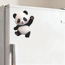 Waving Cute Panda Vinyl Sticker for Car Laptop Skateboard Luggage