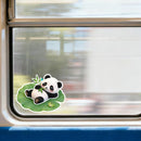 Panda Lotus Leaf Frog Vinyl Sticker for Car Laptop Skateboard Luggage