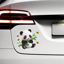 Panda Bamboo Bees Vinyl Sticker for Car Laptop Skateboard Luggage