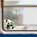 Panda Bamboo Bees Vinyl Sticker for Car Laptop Skateboard Luggage