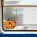 Cute Smiling Pumpkin Vinyl Sticker for Car Laptop Skateboard Luggage