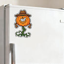 Pumpkin Man with Hat Vinyl Sticker for Car Laptop Skateboard Luggage