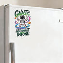 Galactic Astronaut Intone Vinyl Sticker for Car Laptop Skateboard Luggage
