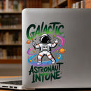 Galactic Astronaut Intone Vinyl Sticker for Car Laptop Skateboard Luggage