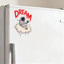 Astronaut Dream Cloud Vinyl Sticker for Car Laptop Skateboard Luggage