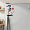 Space Table Tennis Astronaut Vinyl Sticker Laptop Car Luggage Space Sport