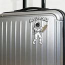 Art Explorer Astronaut Sketch Vinyl Sticker Laptop Car Luggage Space Art